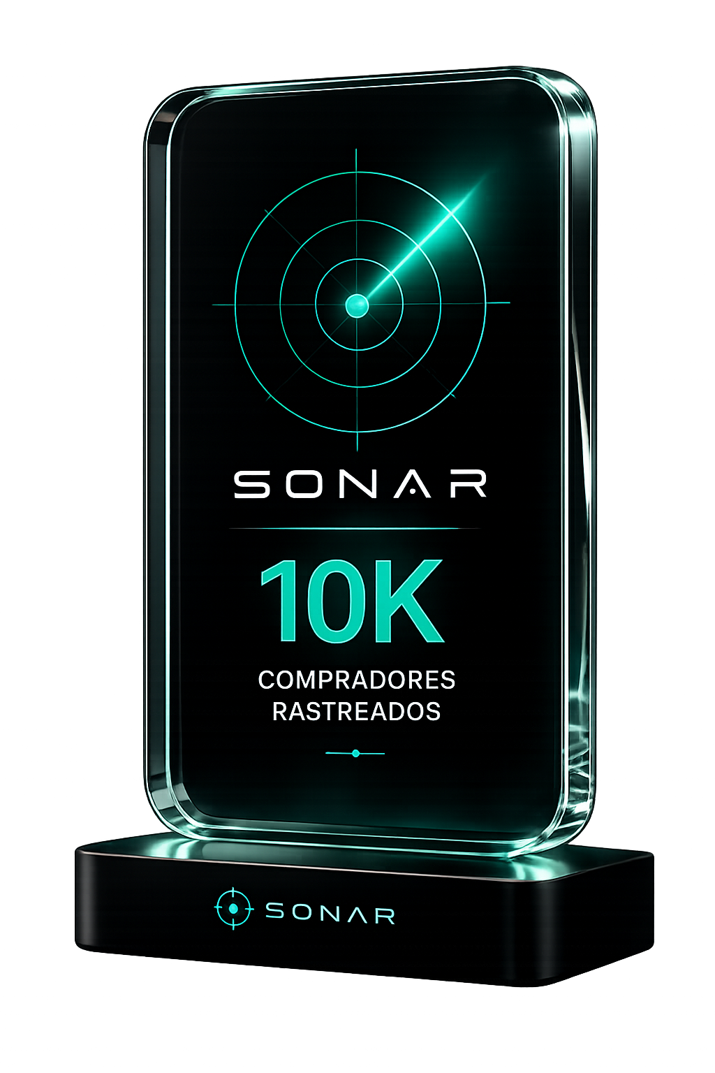 Placa Sonar · 10K compradores rastreados